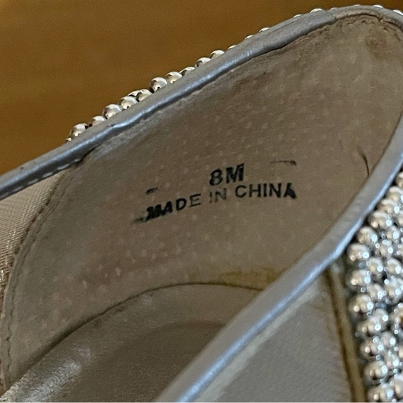 J.Renee Silver Embellished Heels - Picture 7 of 9